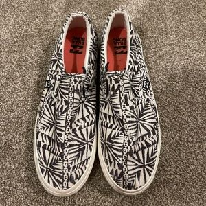 Womens Billabong Patterned Slip ons